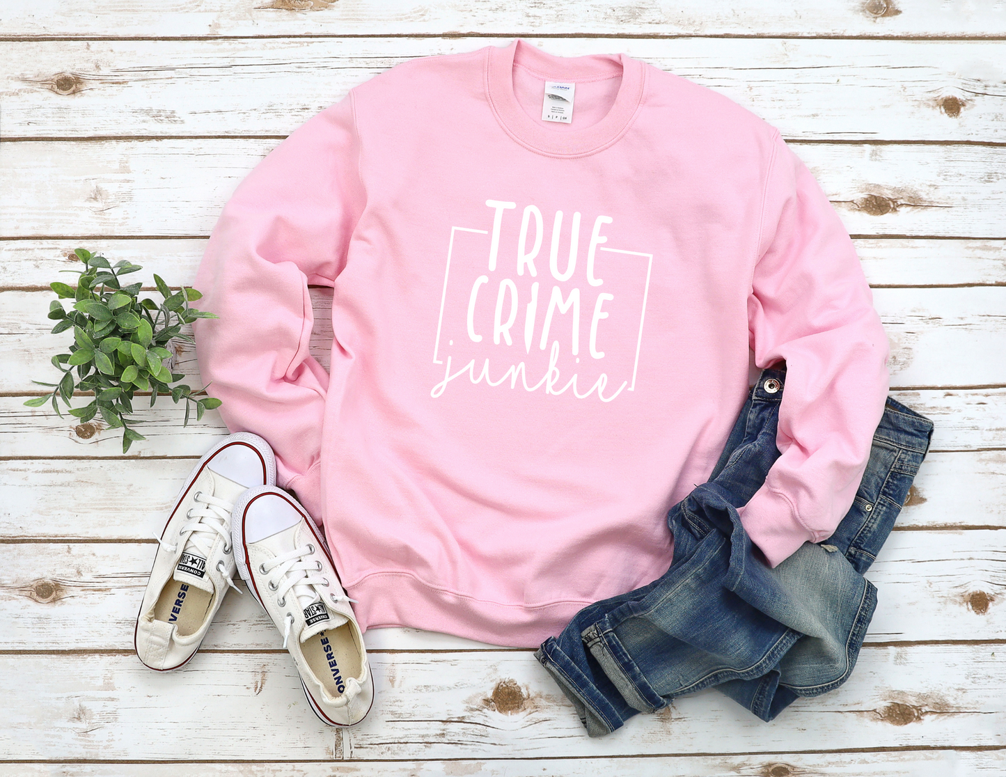 True Crime Junkie Sweater