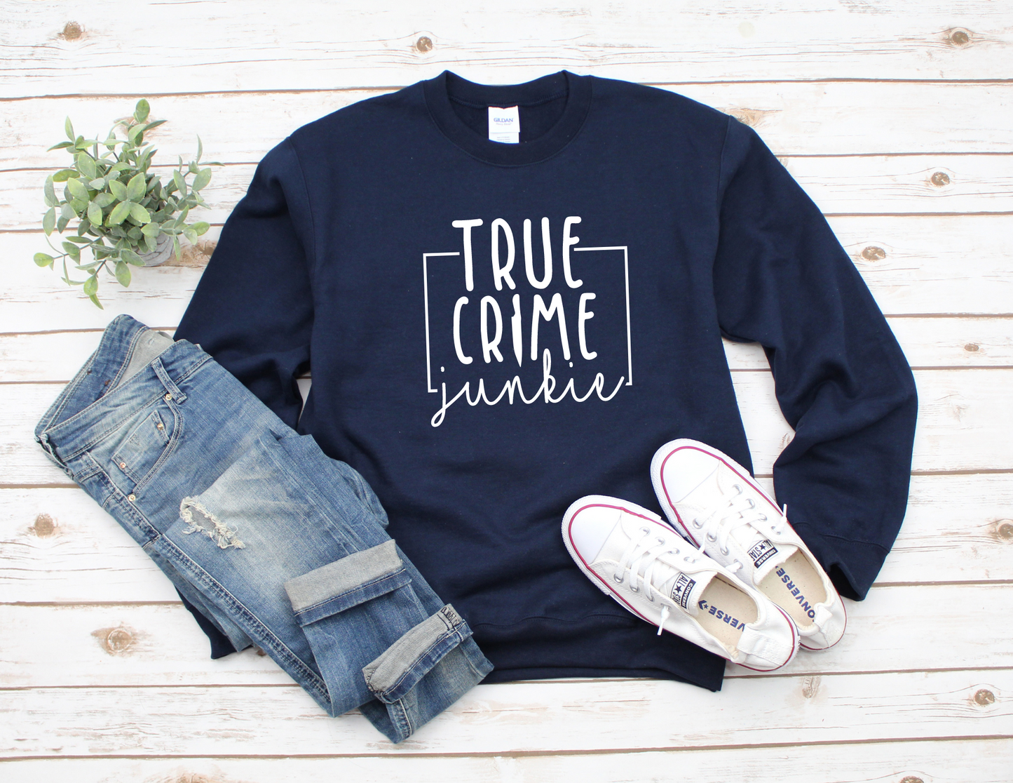 True Crime Junkie Sweater