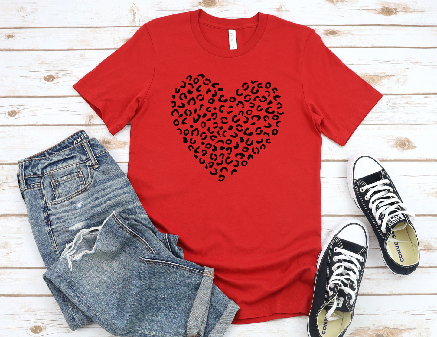 Cheetah Heart T-Shirt