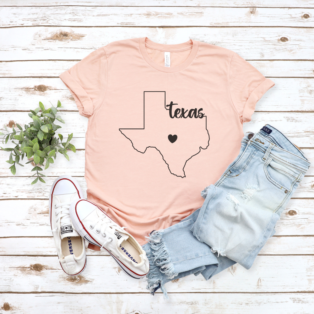 Texas Heart T-Shirt