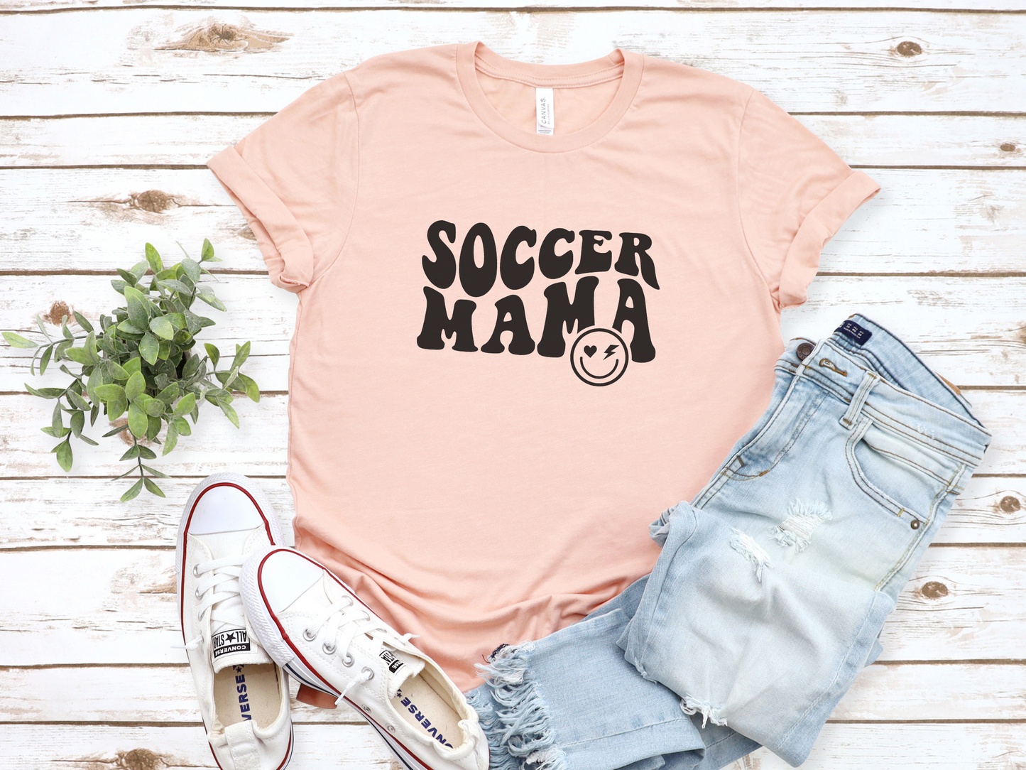 Groovy Soccer Mama T-Shirt