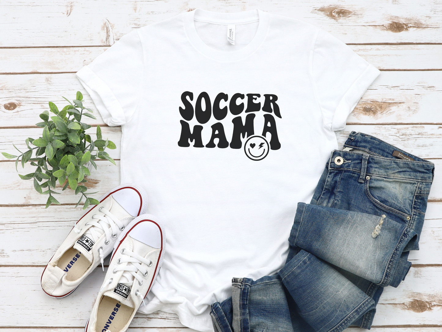 Groovy Soccer Mama T-Shirt