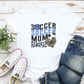 Blue Wave Cheetah Soccer Mom T-Shirt
