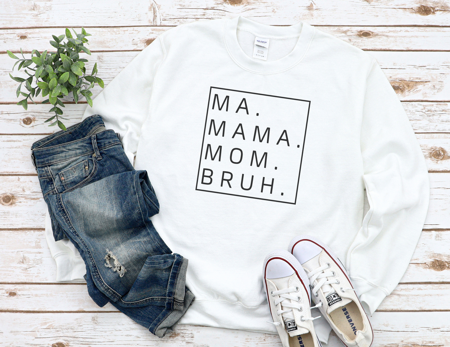 Ma Mama Mom Brush Sweater