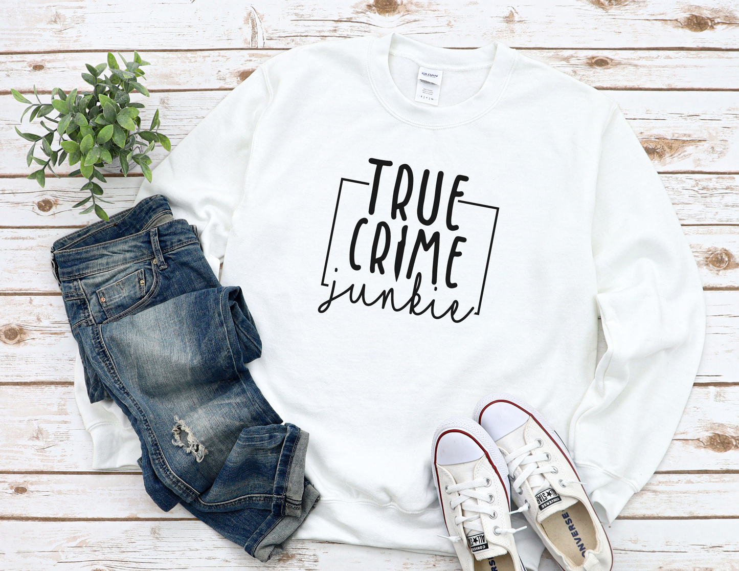 True Crime Junkie Sweater